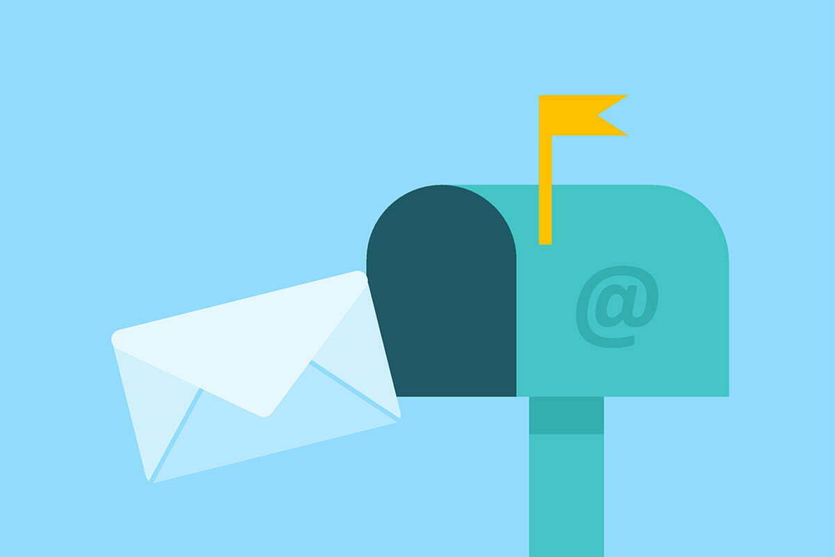 E-mail graphic