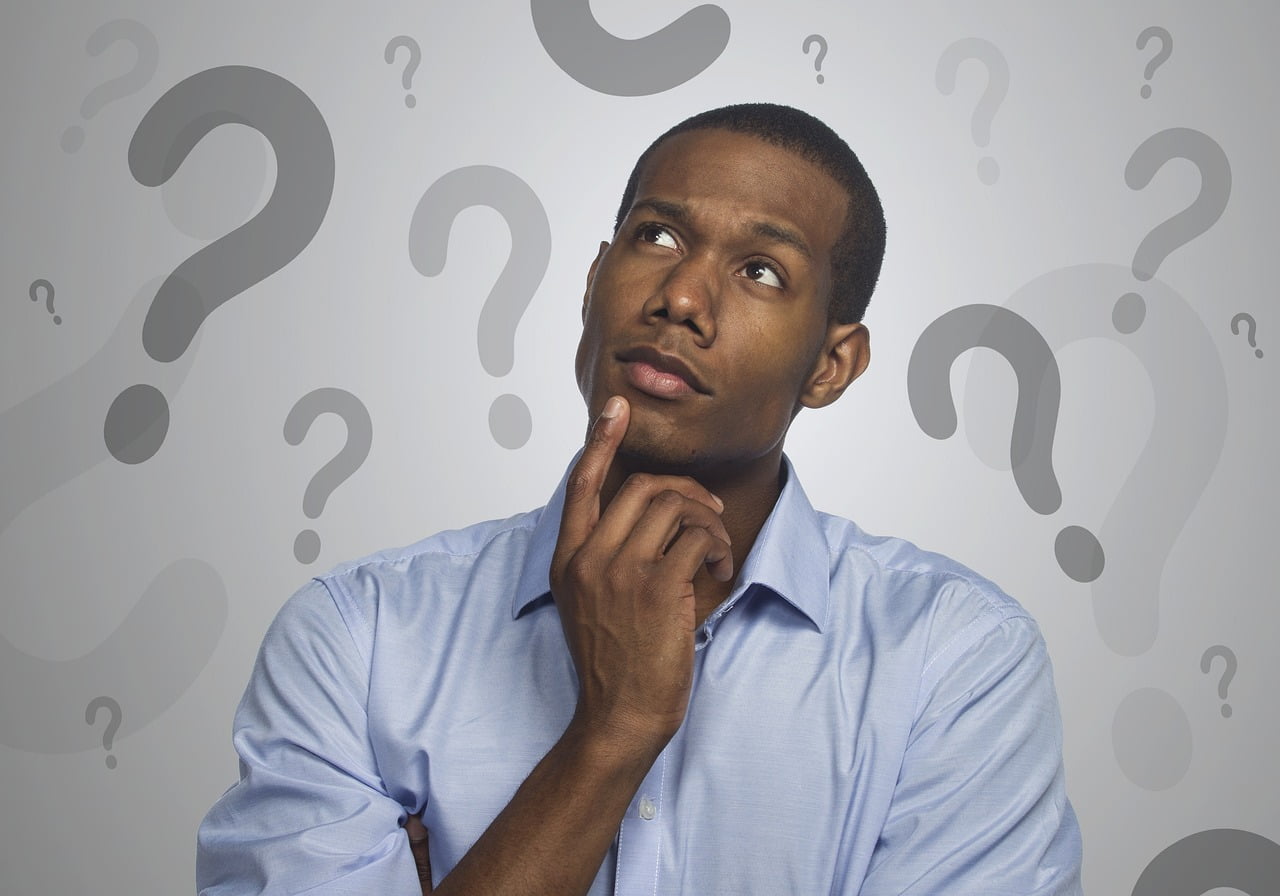 Man thinking why he should add an FAQ page to his site